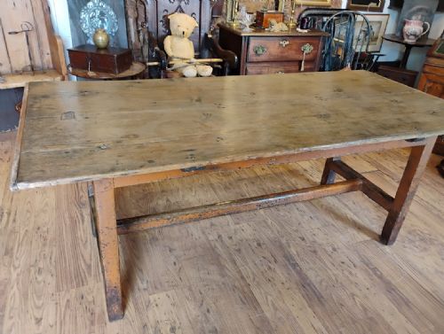 george iii welsh pine farmhouse table c1790 - CATEGORY: ANTIQUE TABLES - DATED 18TH CENTURY