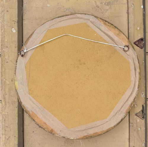CONVEX GILT MIRROR - ADDITIONAL PHOTO 6