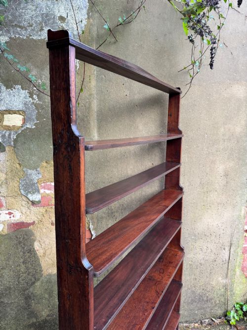 ANTIQUE WATERFALL BOOKCASE - ADDITIONAL PHOTO 9