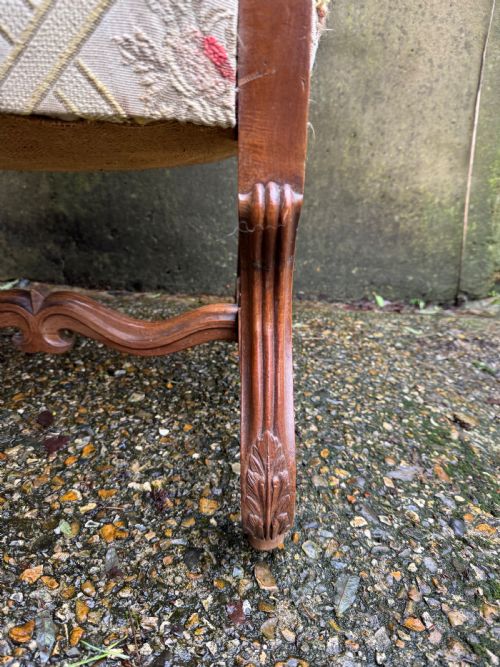 ANTIQUE FRENCH ARMCHAIR - ADDITIONAL PHOTO 6