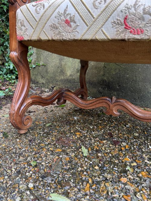 ANTIQUE FRENCH ARMCHAIR - ADDITIONAL PHOTO 8