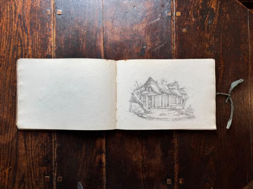 ANTIQUE SKETCHBOOK - ADDITIONAL PHOTO 1