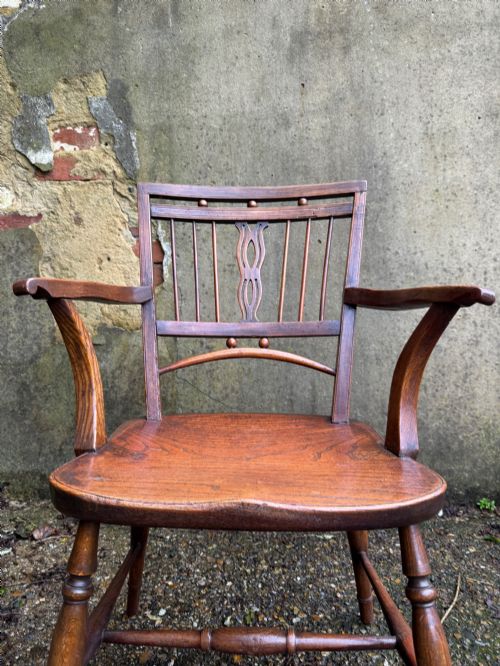 ANTIQUE MENDLESHAM CHAIR - ADDITIONAL PHOTO 4