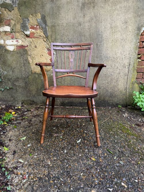 ANTIQUE MENDLESHAM CHAIR - ADDITIONAL PHOTO 5