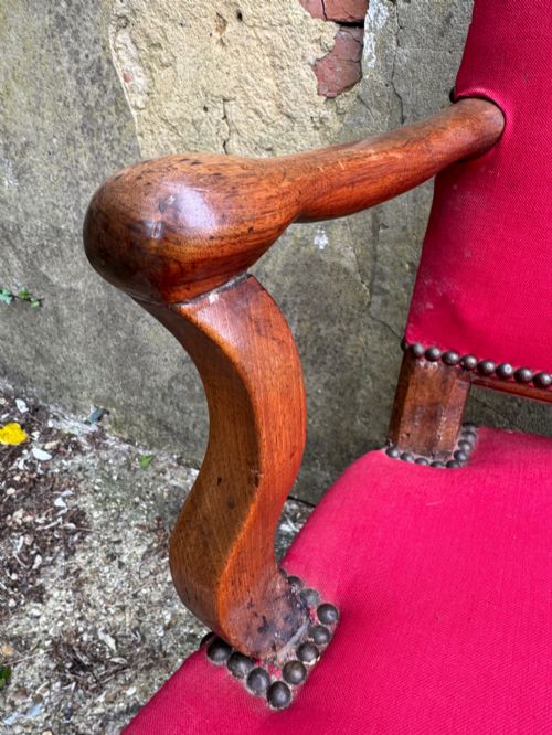 ANTIQUE FRENCH ARMCHAIR - ADDITIONAL PHOTO 4