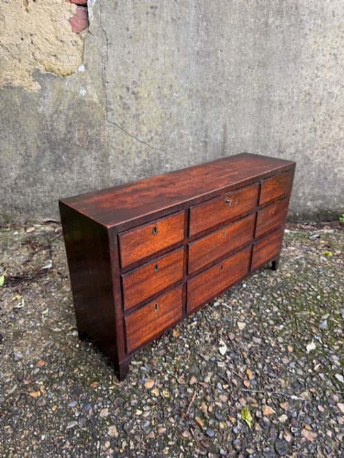 GEORGIAN FLIGHT OF DRAWERS - ADDITIONAL PHOTO 6