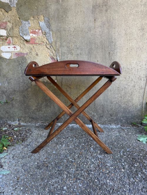 ANTIQUE BUTLERS TRAY - ADDITIONAL PHOTO 1