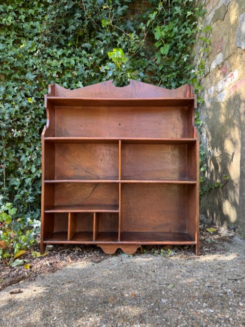 EARLY OAK BOOKCASE - ADDITIONAL PHOTO 1