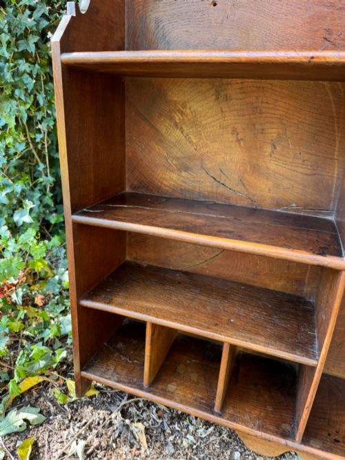 EARLY OAK BOOKCASE - ADDITIONAL PHOTO 5