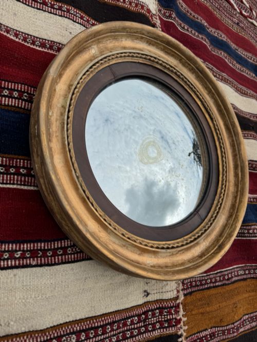 ANTIQUE CONVEX MIRROR - ADDITIONAL PHOTO 2