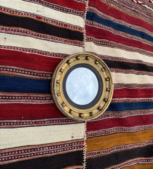 ANTIQUE CONVEX MIRROR - ADDITIONAL PHOTO 1
