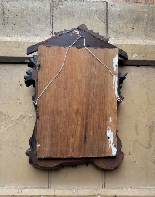 ANTIQUE BLACK FOREST MIRROR - ADDITIONAL PHOTO 10