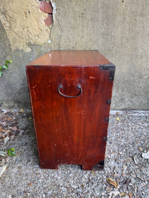 ANTIQUE JAPANESE TANSU CHEST - ADDITIONAL PHOTO 12