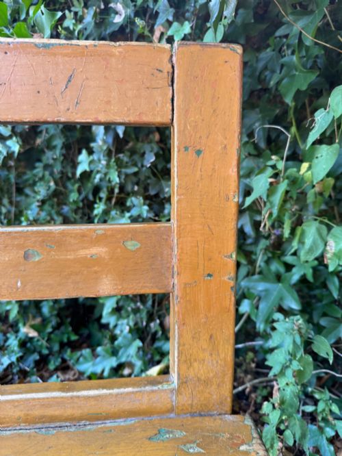 ANTIQUE PINE BENCH - ADDITIONAL PHOTO 7