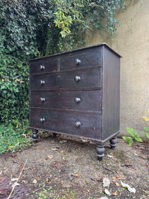 Antique Pine Chest of Drawers