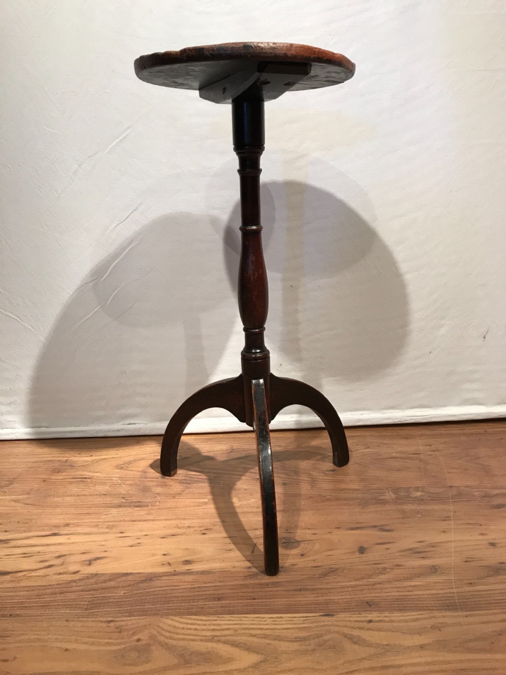 Antique side table/ candlestand  View II