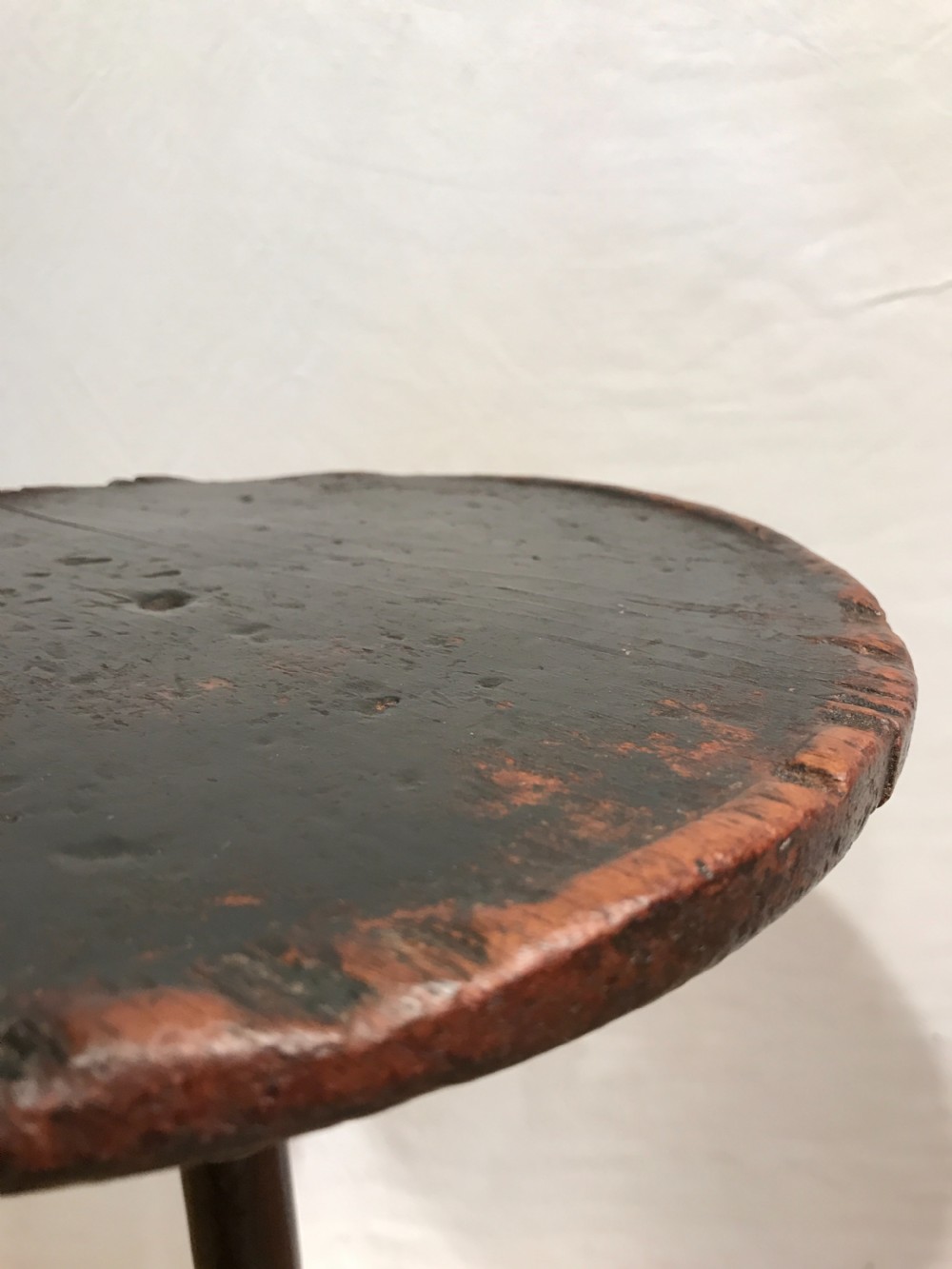 Antique side table/ candlestand  View VIII