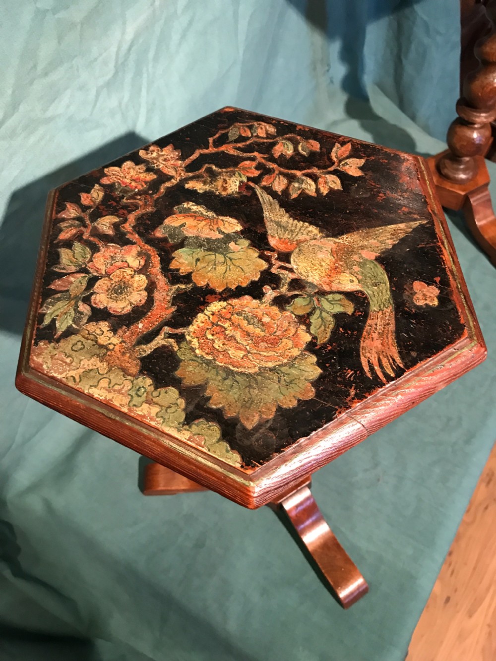 Pair of side tables/candlestands  View IV