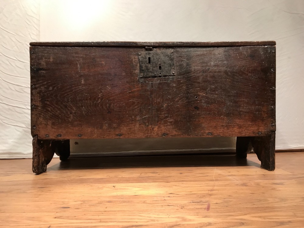 Antique oak coffer/chest