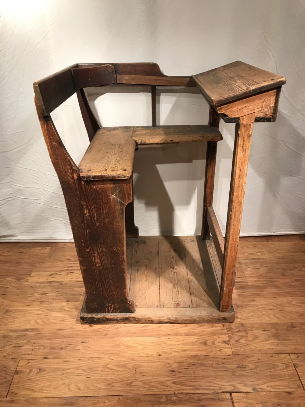 Antique pine desk