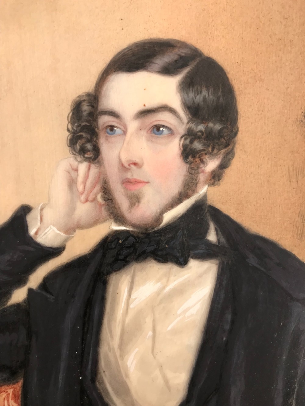 Antique portrait painting  View IV