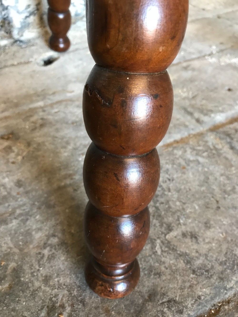 Antique Cricket side Table View VI