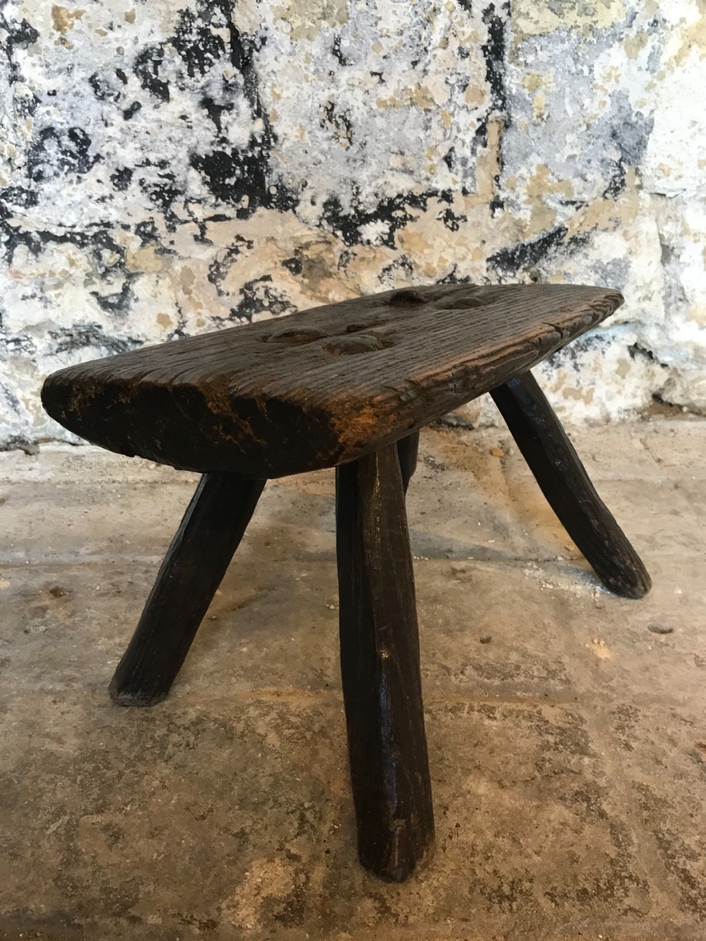 Primitive Oak stool 