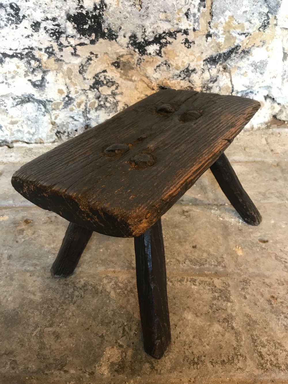 Primitive Oak stool  View III