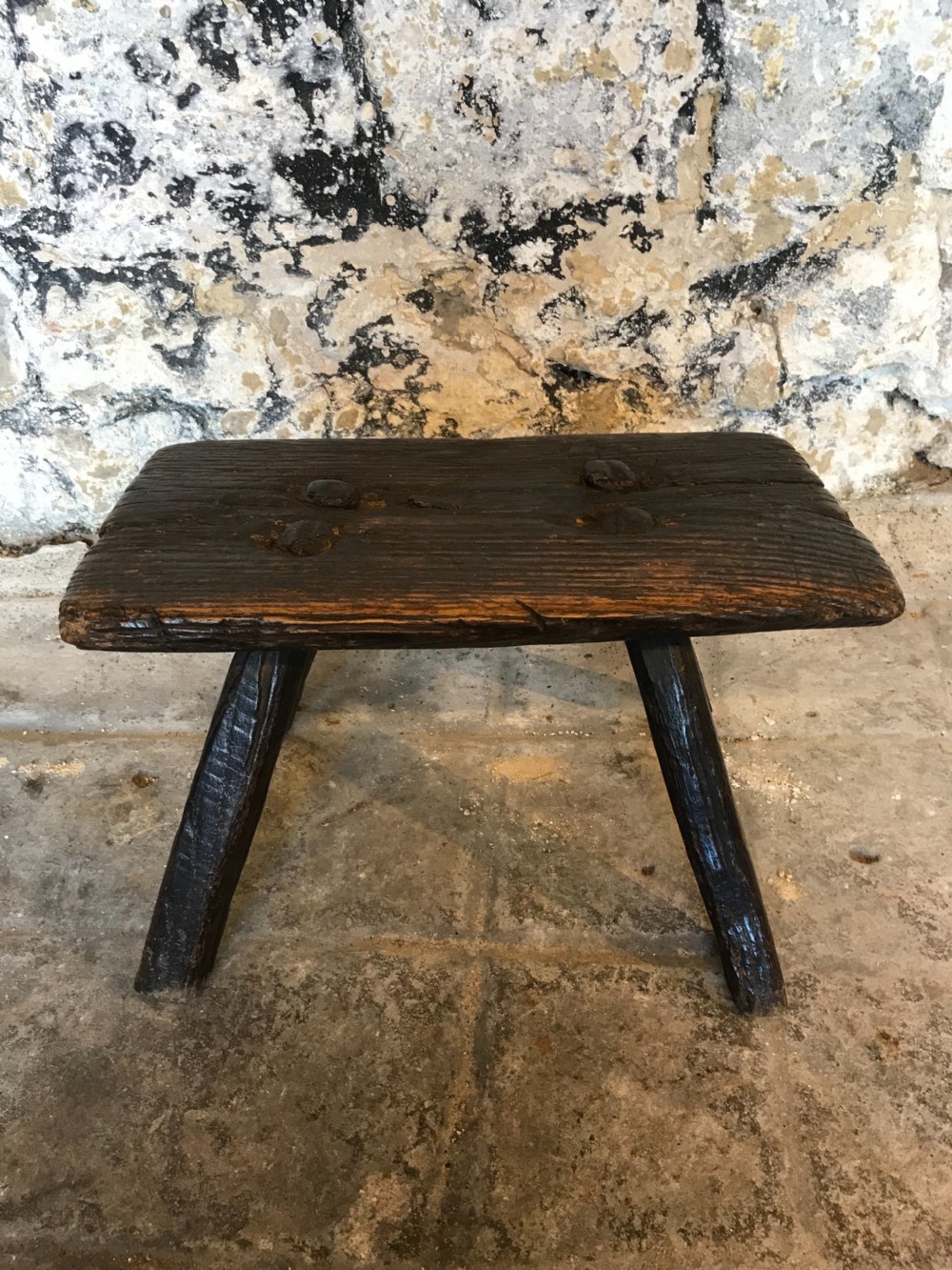 Primitive Oak stool  View V