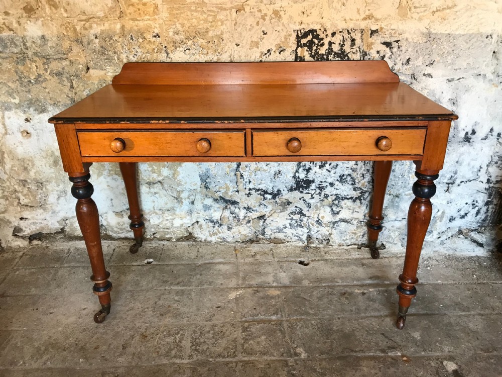Antique Pine Table/Desk View II
