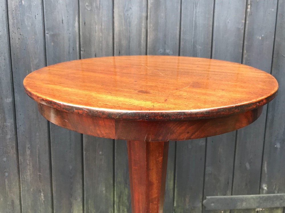 Antique mahogany side table View VIII