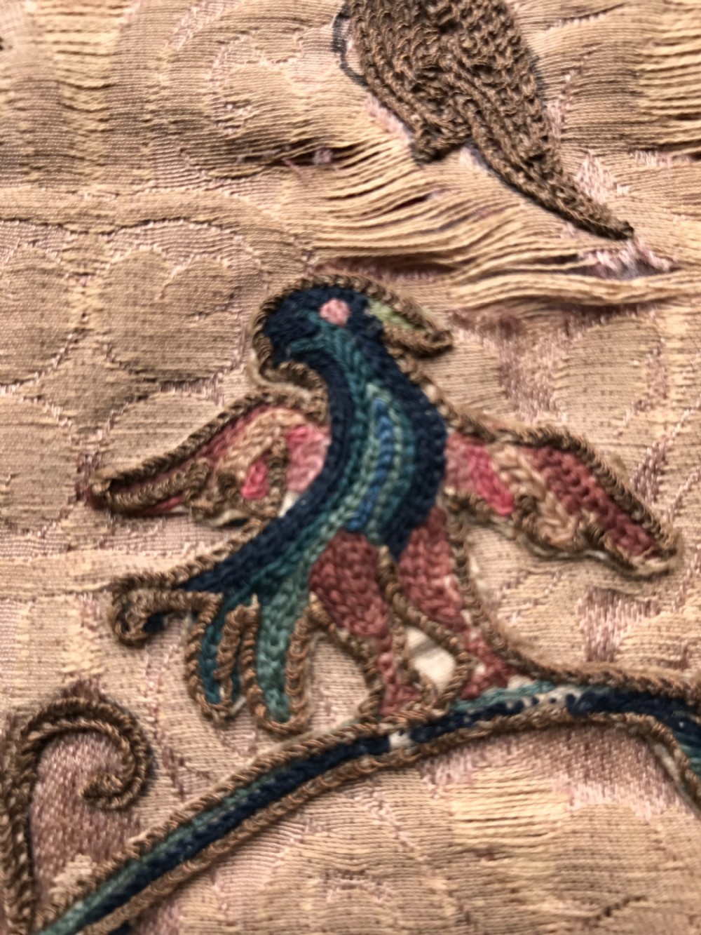 Antique Embroided Textile  View VIII