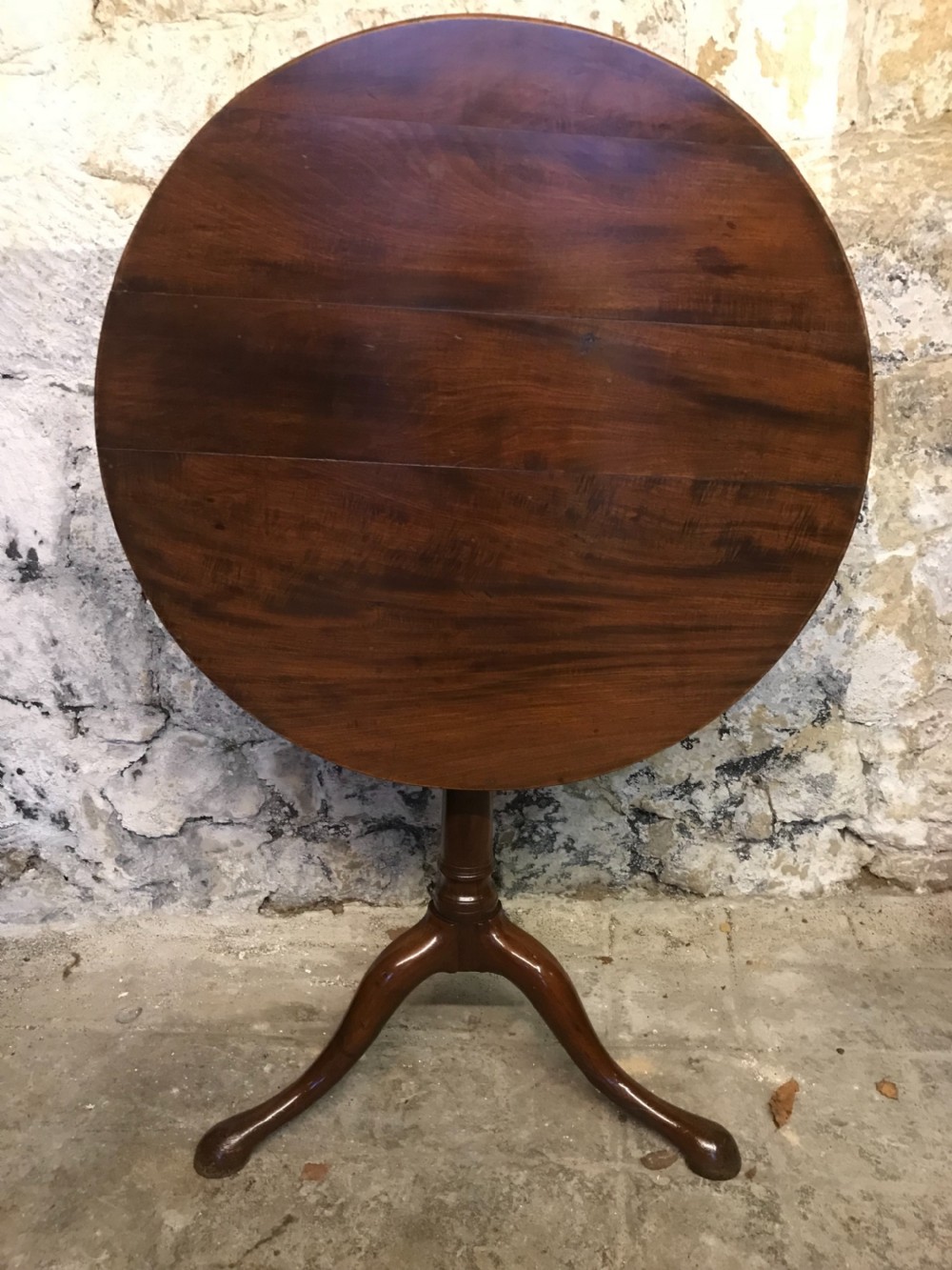 Antique Yew Wood Table 