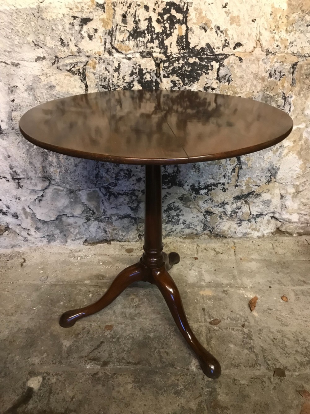 Antique Yew Wood Table  View II