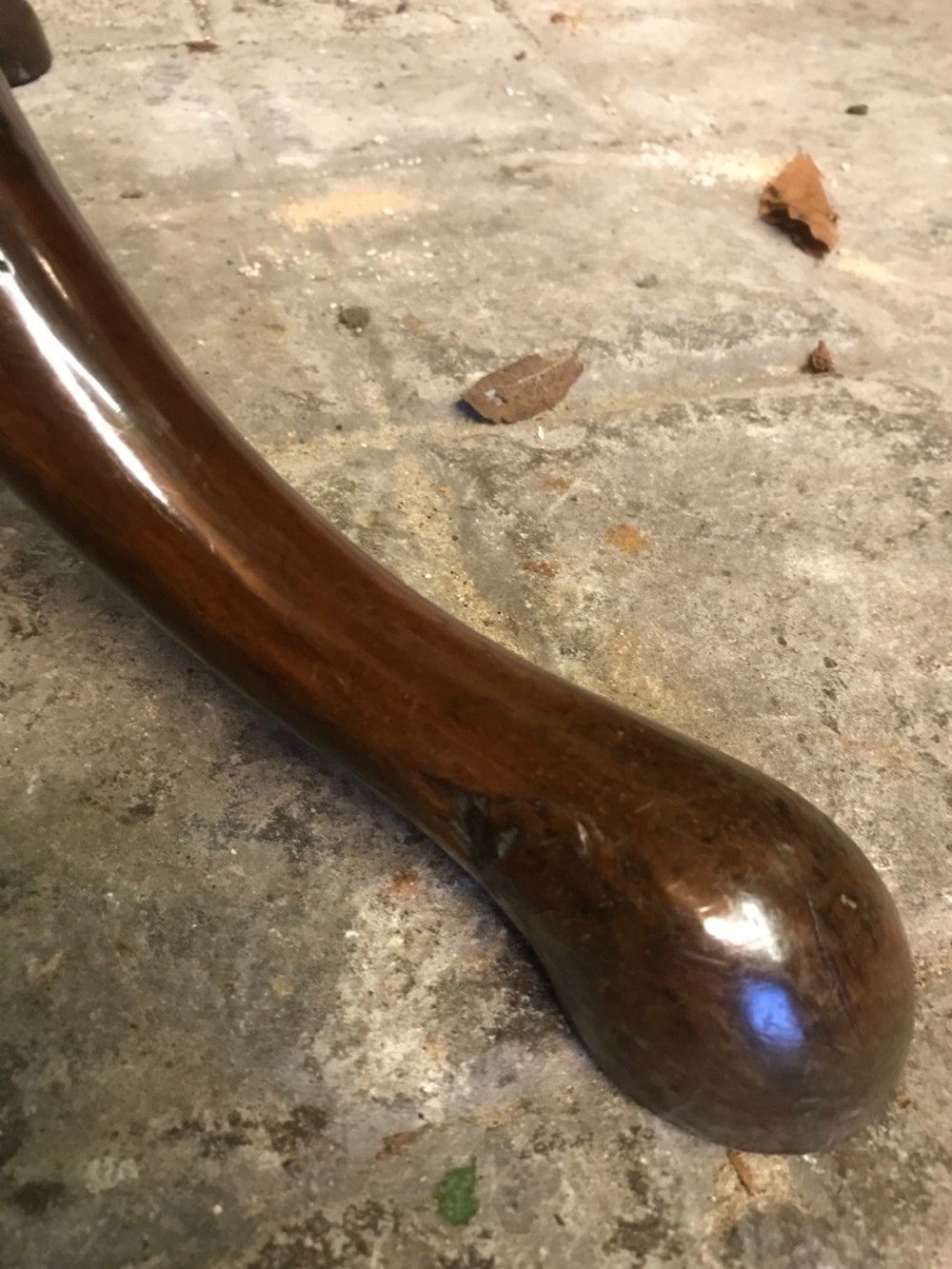 Antique Yew Wood Table  View VI