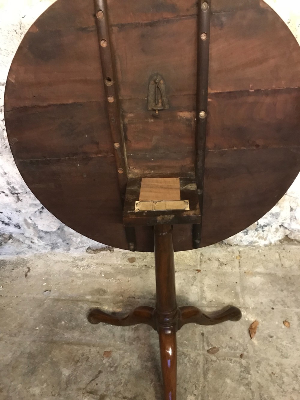 Antique Yew Wood Table  View VIII