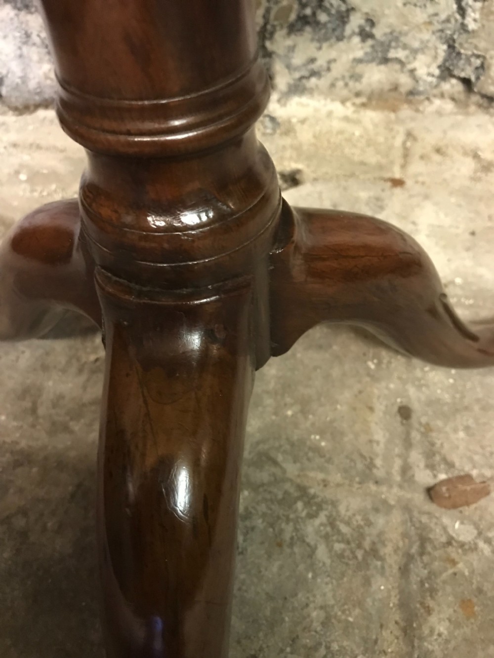 Antique Yew Wood Table  View IX