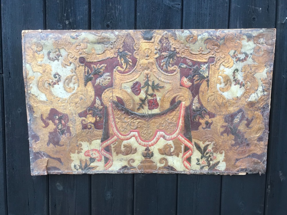 Antique leather Panel