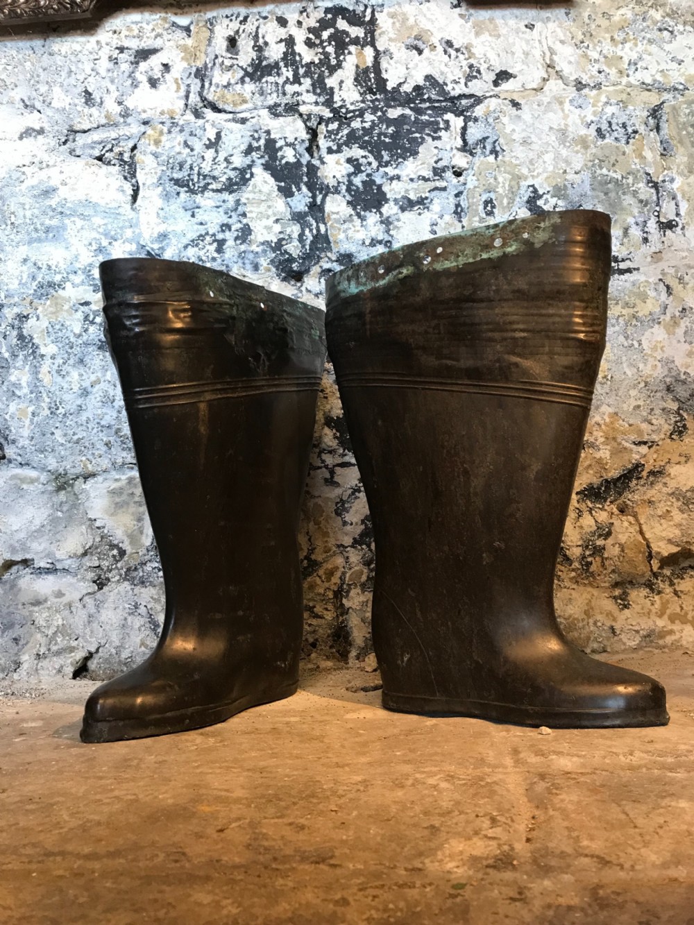 Copper boots