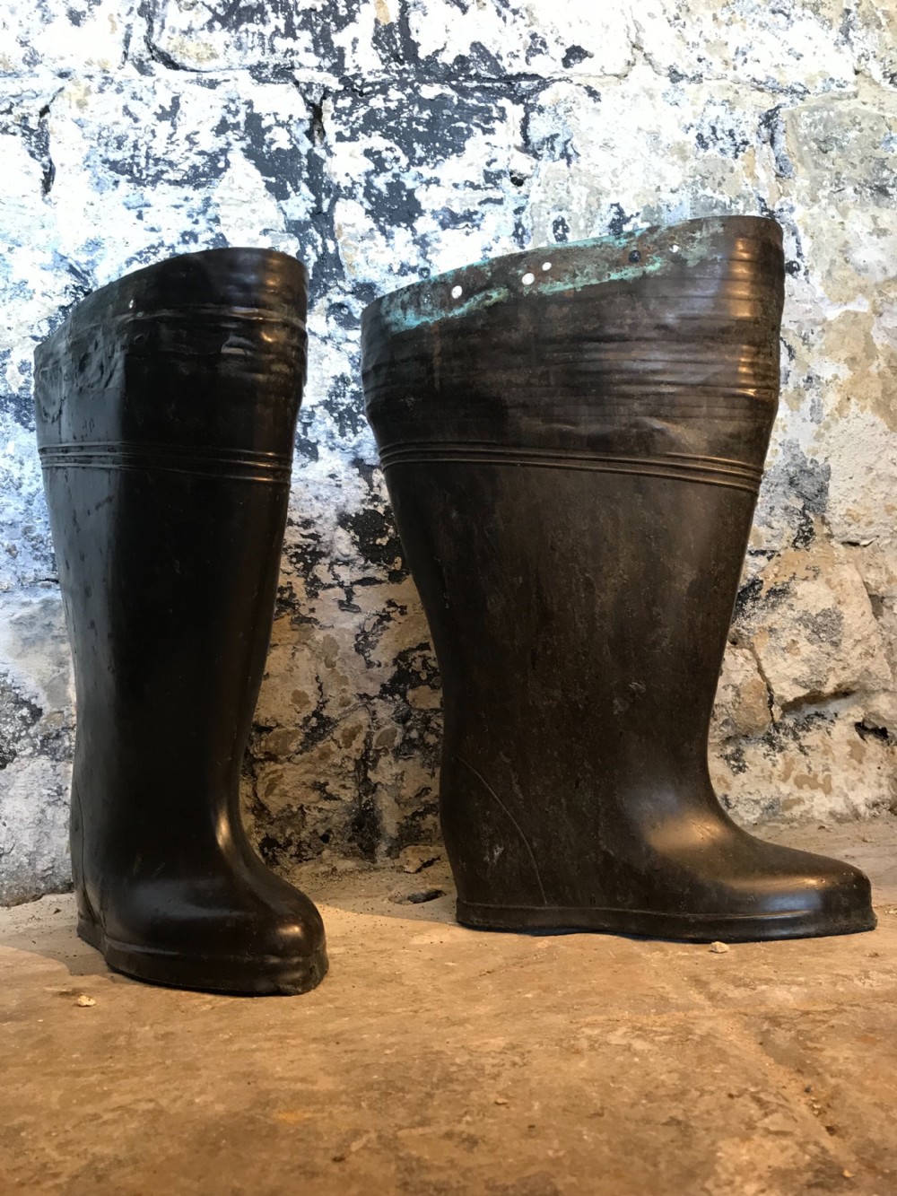 Copper boots View II