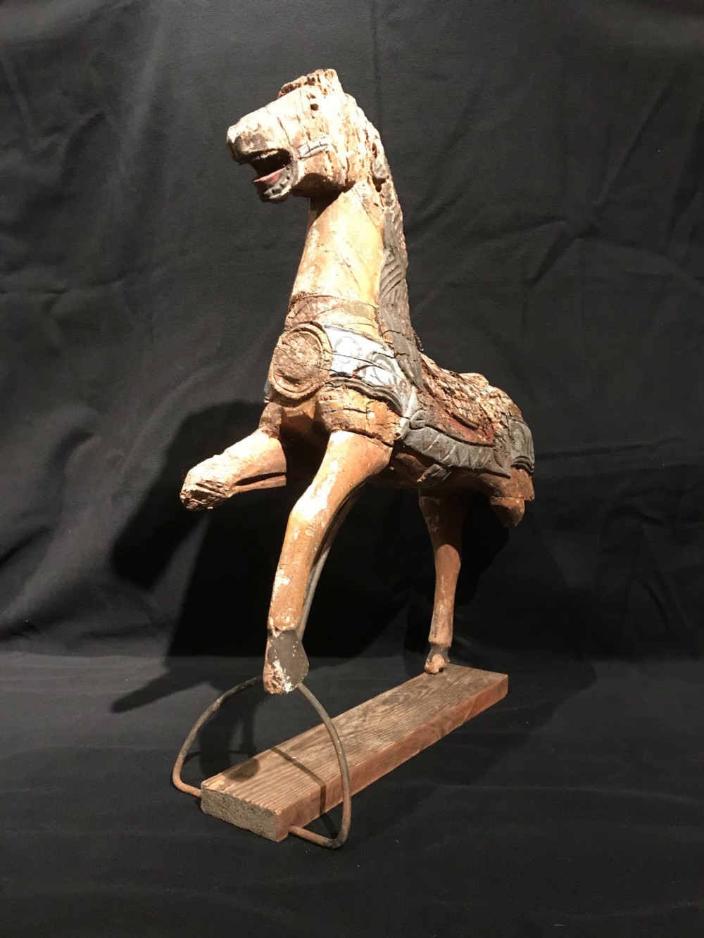 Antique Wooden Horse View II