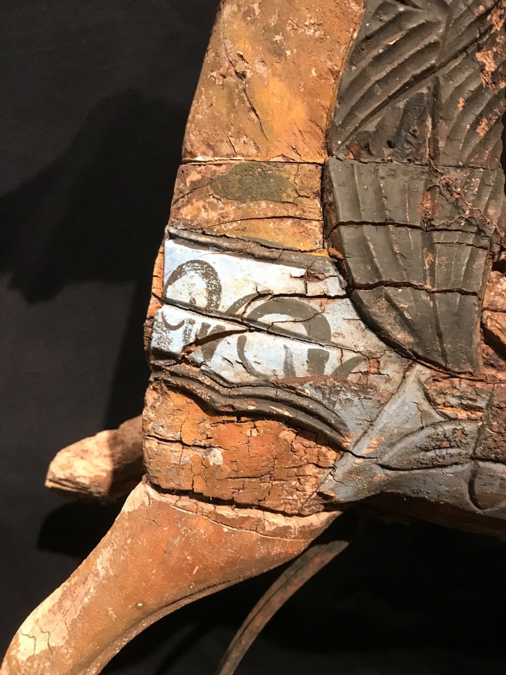 Antique Wooden Horse View IX