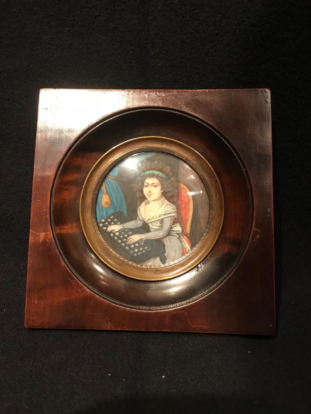 Antique Portrait Miniature 