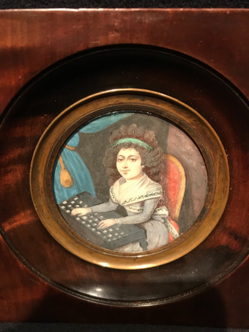 Antique Portrait Miniature  View III