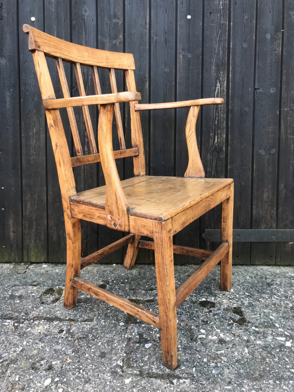 Antique country arm chair