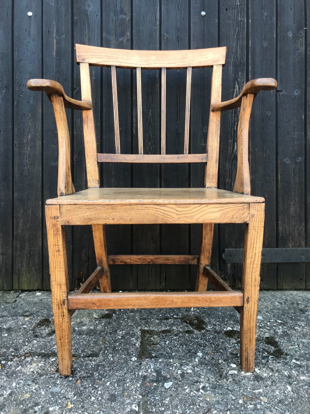 Antique country arm chair View III