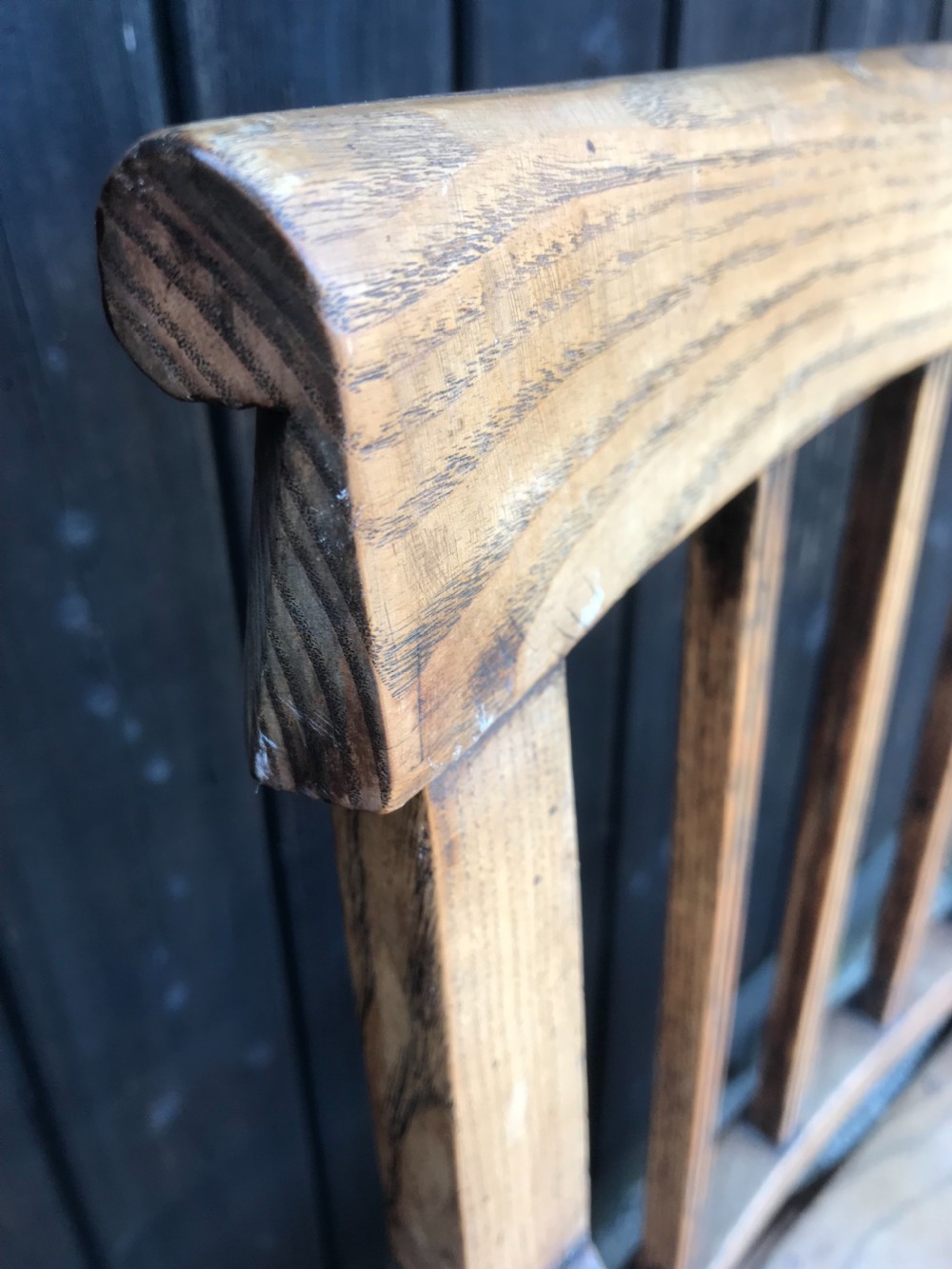 Antique country arm chair View IX