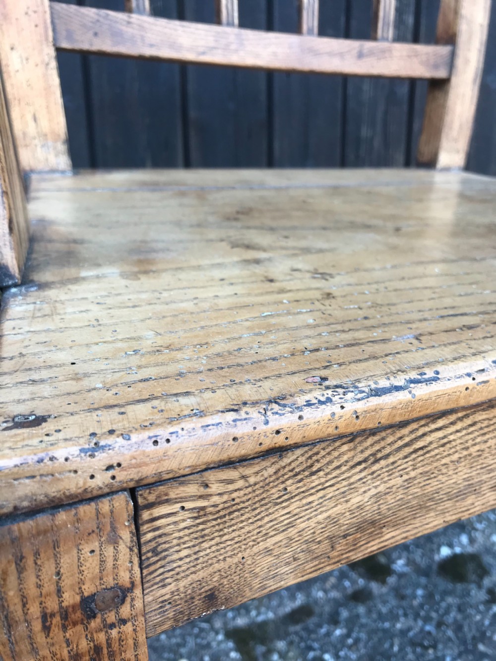 Antique country arm chair View X