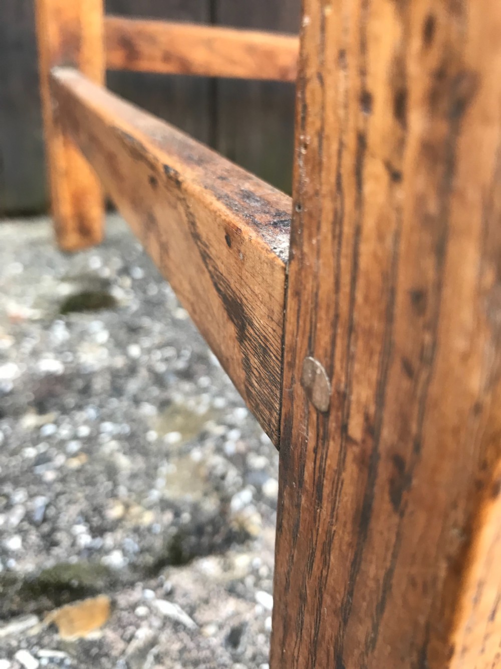 Antique country arm chair View XI