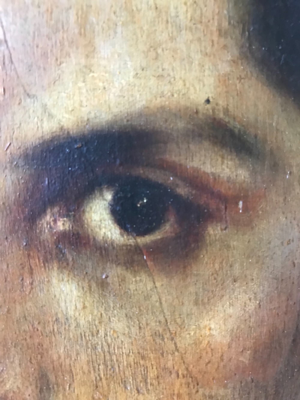 Antique portrait painting View VII